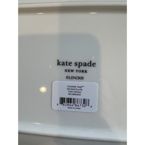 Kate Spade Lenox Holiday Giving Time Cookie Plate - Picture 7 of 8